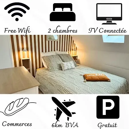 公寓 La Parenthese Picarde - Maison 4 Personnes *